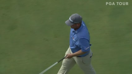 Braden Thornberry chips in for birdie at Korn Ferry Tour Champ