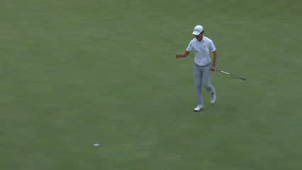 Cole Hammer drains birdie putt at Nationwide Children's