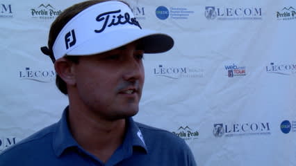 Hank Lebioda interview after Round 2 of LECOM Health