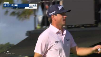 Wilson Furr makes birdie on No. 8 at Farmers