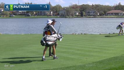 Andrew Putnam sinks 4-foot birdie putt on No. 6 at Arnold Palmer