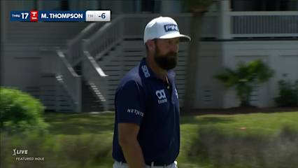 Michael Thompson sticks tee shot to set up birdie at RBC Heritage