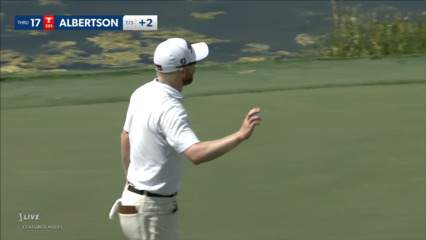 Anders Albertson holes 19-foot birdie putt at Honda