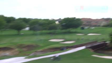 Rikuya Hoshino makes birdie on No. 14 at THE CJ CUP