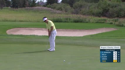 Y.E. Yang makes birdie on No. 15 at Rogers Charity Classic