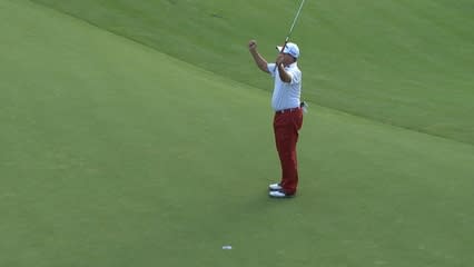 Dicky Pride rolls into the winners circle at the WinCo Portland Open