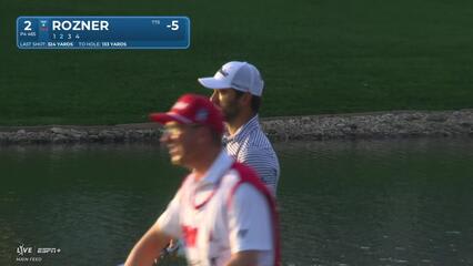 Antoine Rozner makes birdie on No. 2 at 3M Open