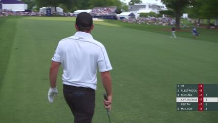 Alex Fitzpatrick gets up-and-down from 93 yards for birdie on No. 2 at Truist Championship