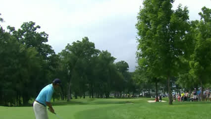 Johnson Wagner’s approach sets up 9-foot birdie at John Deere