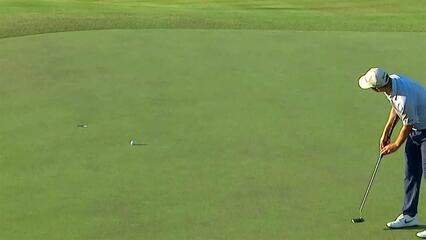 Stephen Stallings Jr.'s 20-foot birdie putt at Barbasol