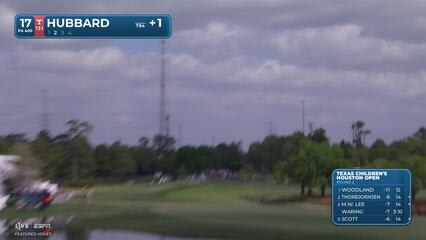Mark Hubbard hits 120-yard approach to 9 feet, sets up birdie on No. 17 at Texas Children's