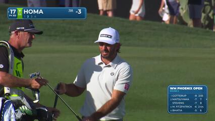 Max Homa makes 6-foot birdie putt on No. 17 at WM Phoenix Open