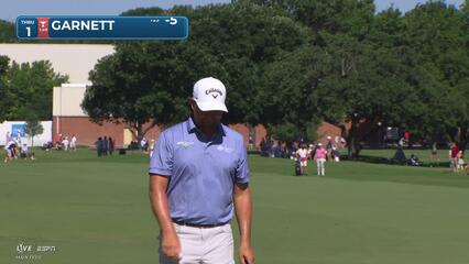 Brice Garnett reaches par-5 No. 1 in two, makes birdie at Charles Schwab