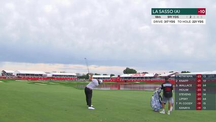 Michael La Sasso makes birdie on No. 18 at 3M Open
