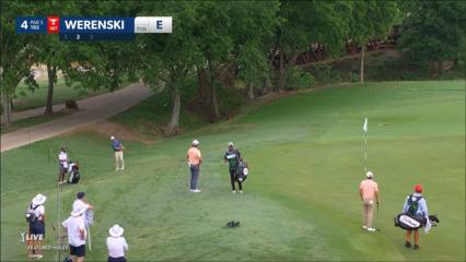 Richy Werenski chips in for birdie at CJ CUP Byron Nelson