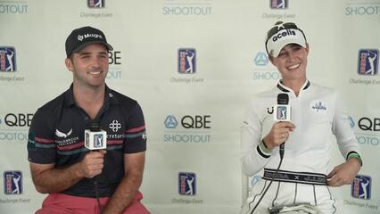 Denny McCarthy and Nelly Korda on what makes a good golf partner