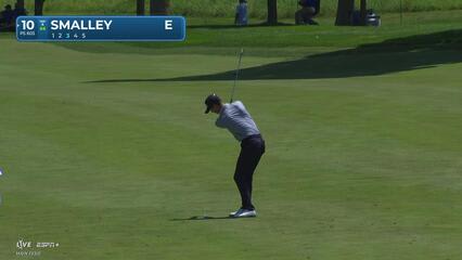 Alex Smalley makes birdie on No. 10 at John Deere
