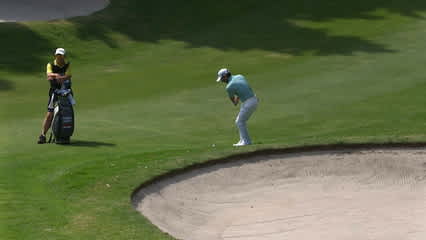 Fabrizio Zanotti nearly holes his second shot at Mexico Championship