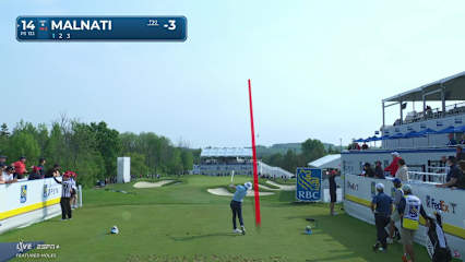 Peter Malnati makes birdie on No. 14 at RBC Canadian