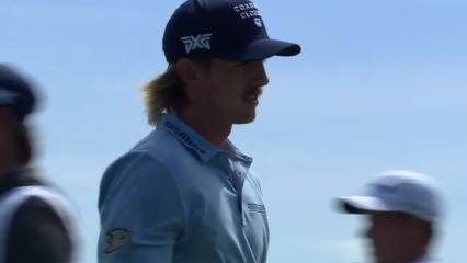 Jake Knapp makes birdie on No. 2 at Simmons Bank Open