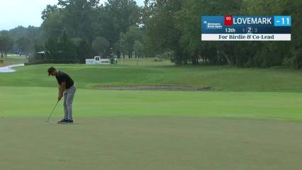 Jamie Lovemark makes lengthy birdie at Simmons Bank Open