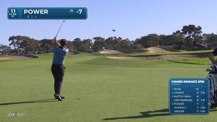 Seamus Power makes birdie on No. 11 at Farmers