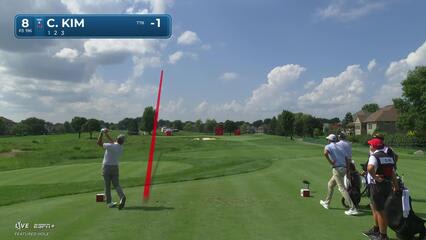 Chan Kim makes birdie on No. 8 at 3M Open