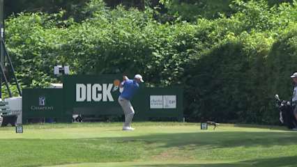Greg Chalmers makes birdie on No. 16 at DICK'S Open