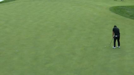 Chris Gotterup buries birdie putt at Korn Ferry Tour Champ