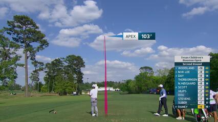 Chad Ramey hits 205-yard drive to 2 feet, nearly aces No. 7 at Texas Children's