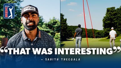Sahith Theegala analyzes every shot from Round 2 at Baycurrent