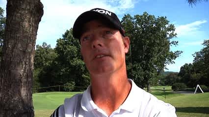Tag Ridings interview after Round 3 of News Sentinel