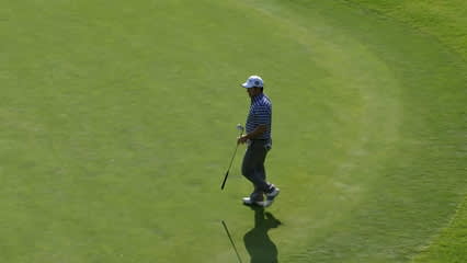Richard Sterne's chip-in birdie at Mexico Championship