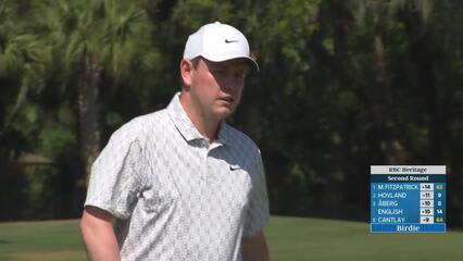 Robert MacIntyre sinks 29-foot birdie putt on No. 13 at RBC Heritage