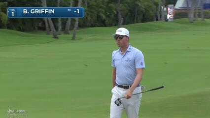 Ben Griffin hits 38-yard approach to 3 feet, sets up birdie on No. 10 at Sony Open