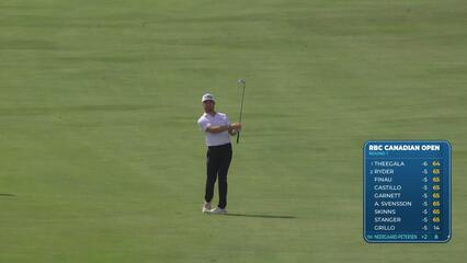 Rasmus Neergaard-Petersen reaches par-5 No. 18 in two, makes birdie at RBC Canadian
