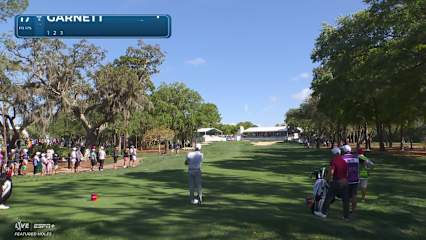 Brice Garnett sticks tee shot and makes birdie at Valspar
