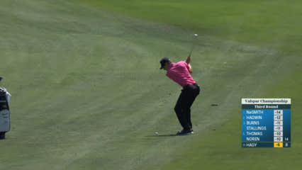 Brandon Hagy hits it close to set up birdie at Valspar