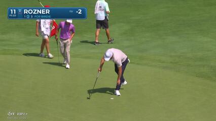 Antoine Rozner nearly aces No. 11 at Rocket Classic