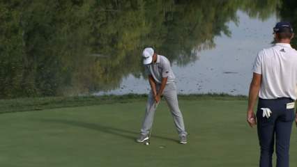 Ben Martin converts birdie putt at Korn Ferry Tour Champ