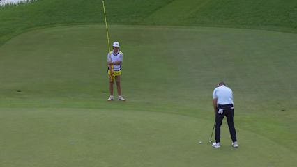 Patrick Fishburn makes birdie on No. 11 at RBC Canadian
