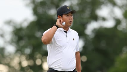 Tom Kim's unbelievable tee shot is the Shot of the Day