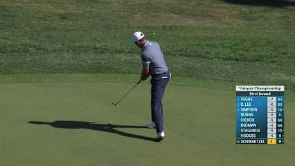 Charl Schwartzel makes birdie on No. 1 at Valspar