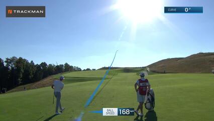 Barend Botha makes birdie on No. 14 at Korn Ferry Tour Champ