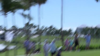 Taylor Dickson makes birdie on No. 8 at Bahamas Classic Atlantis