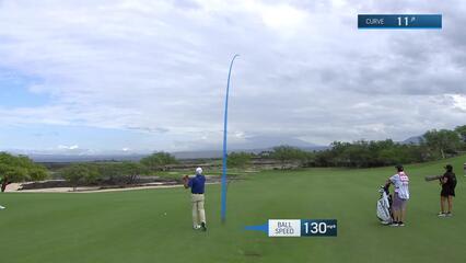 Fred Couples makes birdie on No. 10 at Mitsubishi Electric Championship at Hualalai