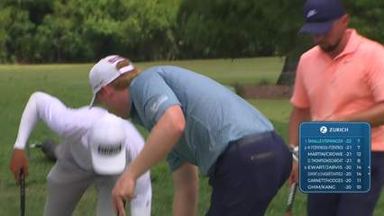 Smalley/Springer makes birdie on No. 8 at Zurich Classic