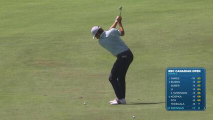 Michael Brennan reaches par-5 No. 18 in two, makes eagle at RBC Canadian