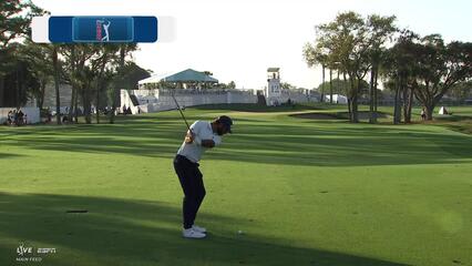 Max Homa hits 135-yard approach to 16 feet, sets up birdie on No. 12 at Cognizant Classic