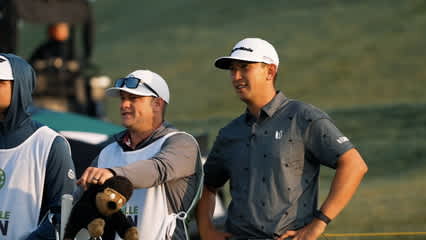 Rico Hoey mic’d up in Round 1 at Visit Knoxville Open